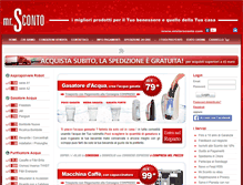 Tablet Screenshot of mistersconto.com